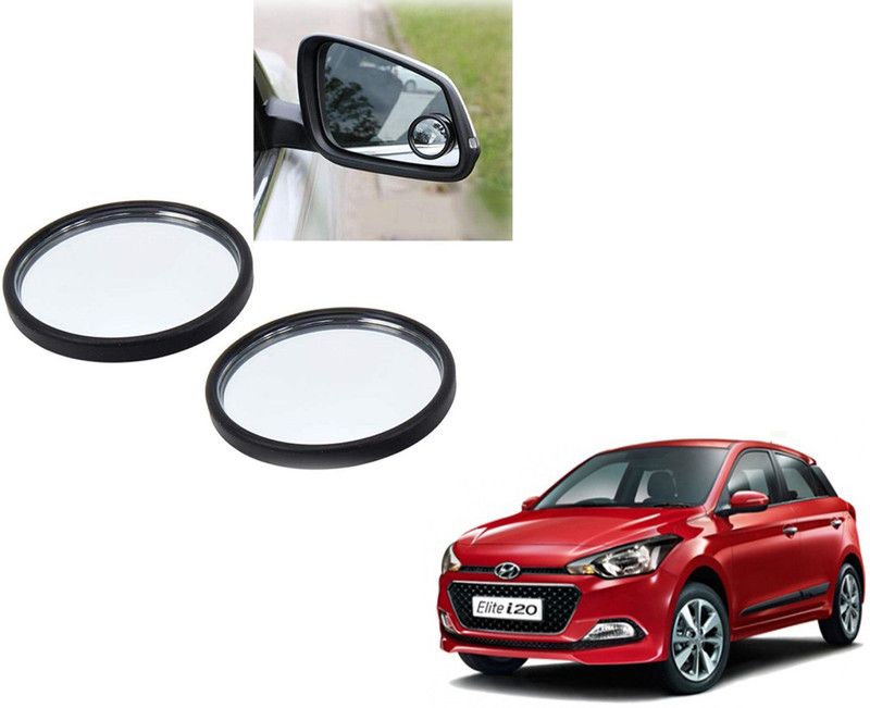 Autoinnovation 360° Convex Side Rear View Blind Spot Mirror for Hyundai I20 Elite Glass Car Mirror Cover  (HYUNDAI Elite i20)