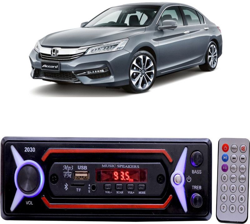 JBRIDERZ JB-2030 Red BLUETOOTH/USB/SD/AUX/FM/MP3 Car Stereo ( Single Din) G-145 Car Stereo  (Single Din)