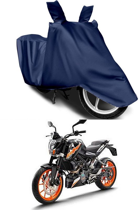 Genipap Two Wheeler Cover for KTM  (200 Duke, Blue)