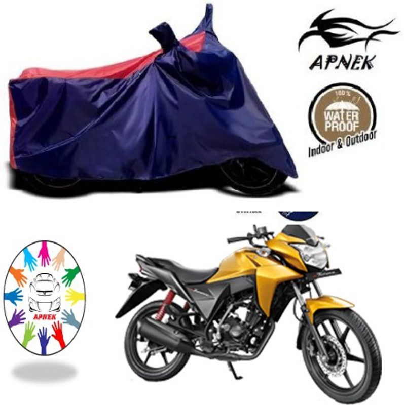 APNEK Waterproof Two Wheeler Cover for Honda  (CB Twister, Blue, Red)
