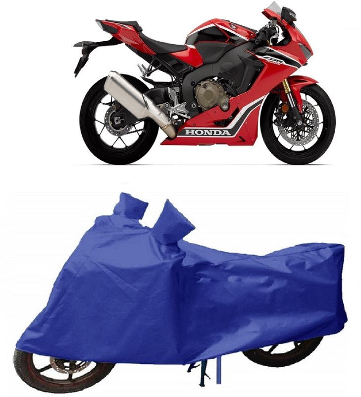 ABORDABLE Two Wheeler Cover for Honda  (CBR 1000RR, Blue)