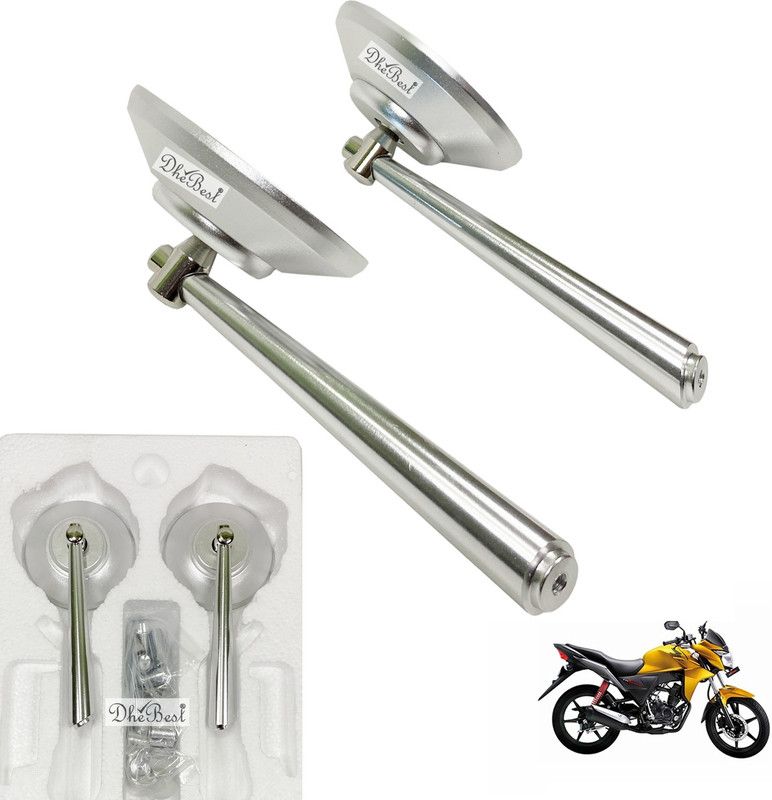 Dhe Best Manual Rear View Mirror For Honda CB Twister  (Right)
