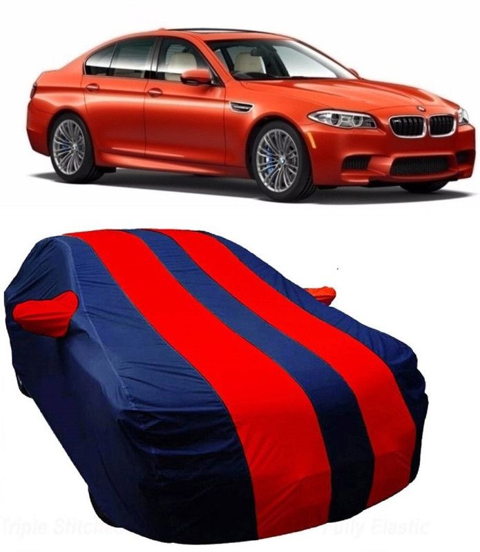 NEXTON Car Cover For BMW M5 (With Mirror Pockets)  (Blue, Red)
