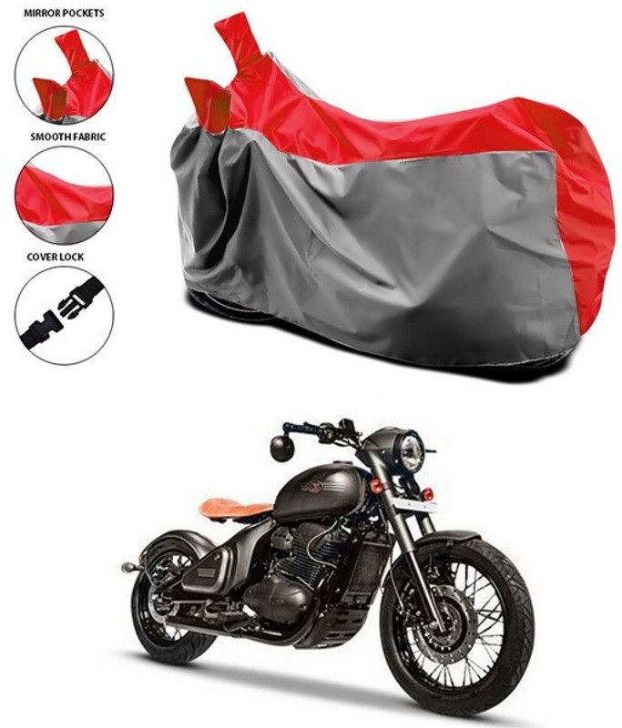 Rhtdmm Waterproof Two Wheeler Cover for Universal For Bike  (Red)