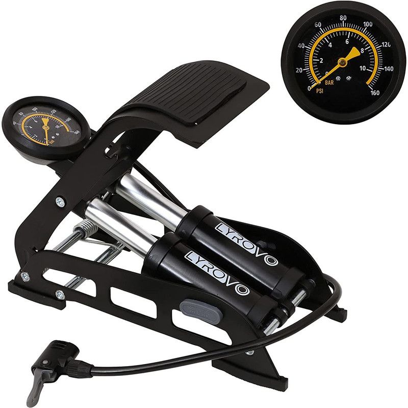GHANU 160 psi Tyre Air Pump for Car & Bike