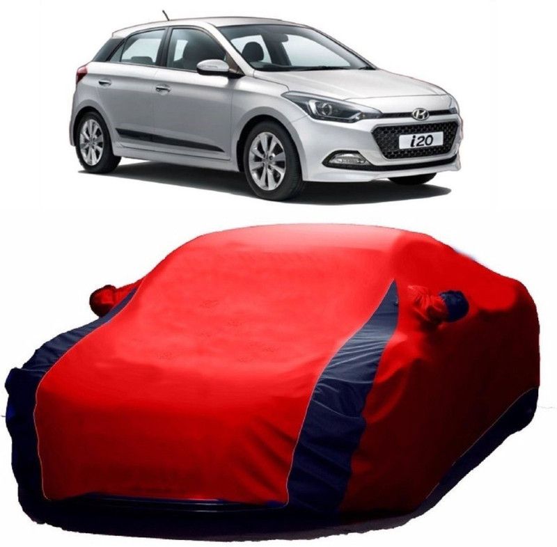 AutoKick Car Cover For Hyundai Elite i20 (With Mirror Pockets)  (Multicolor)