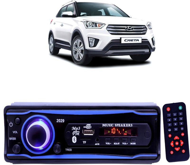 Purpleheart Blue 2029 USB/AUX/SD/BLUETOOTH/FM/MP3 BOOM MASTER STANDARD- P173 Car Stereo  (Single Din)