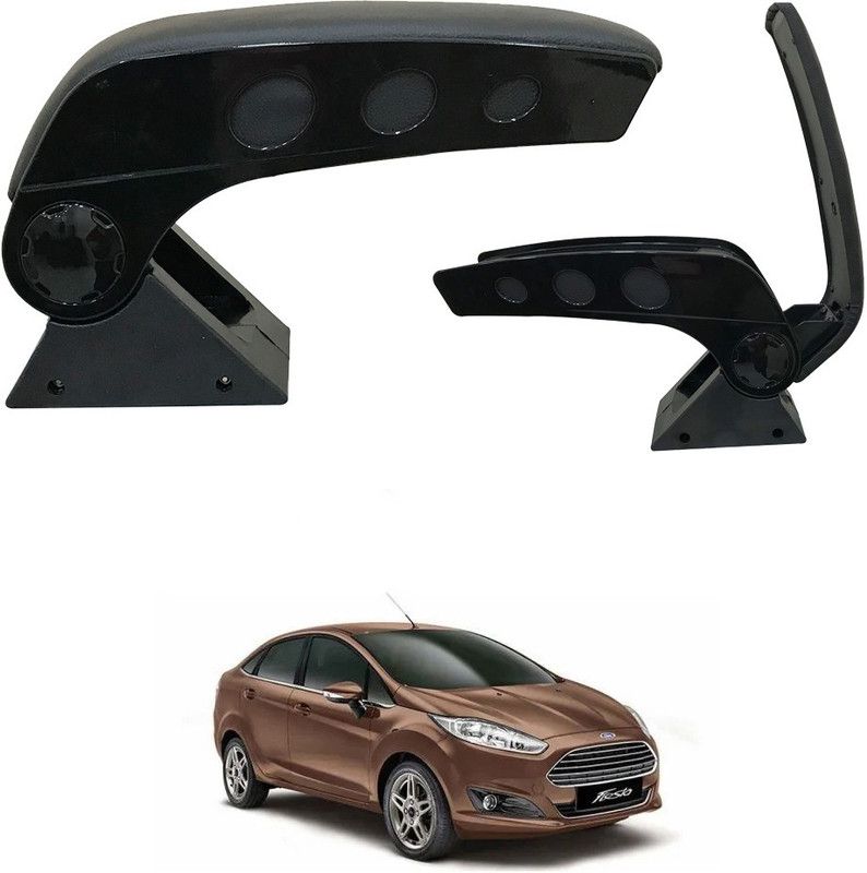 Oshotto NSKU-38967_DUAL TONE Dark Black Car Armrest  (Ford, Fiesta)