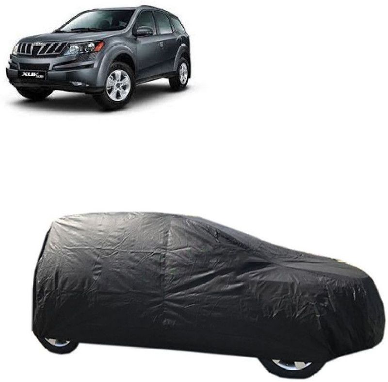Gargi Traders Car Cover For Mahindra Logan (With Mirror Pockets)  (Black)