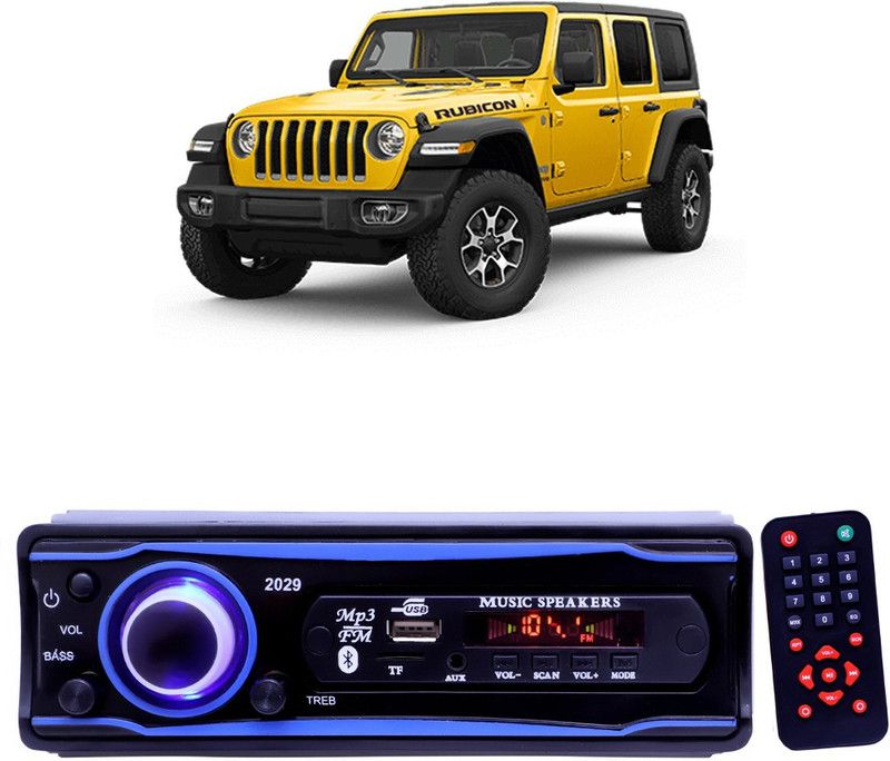 EverLand Blue 2029 USB/AUX/SD/BLUETOOTH/FM/MP3 BOOM MASTER STANDARD- E 226 Car Stereo  (Single Din)