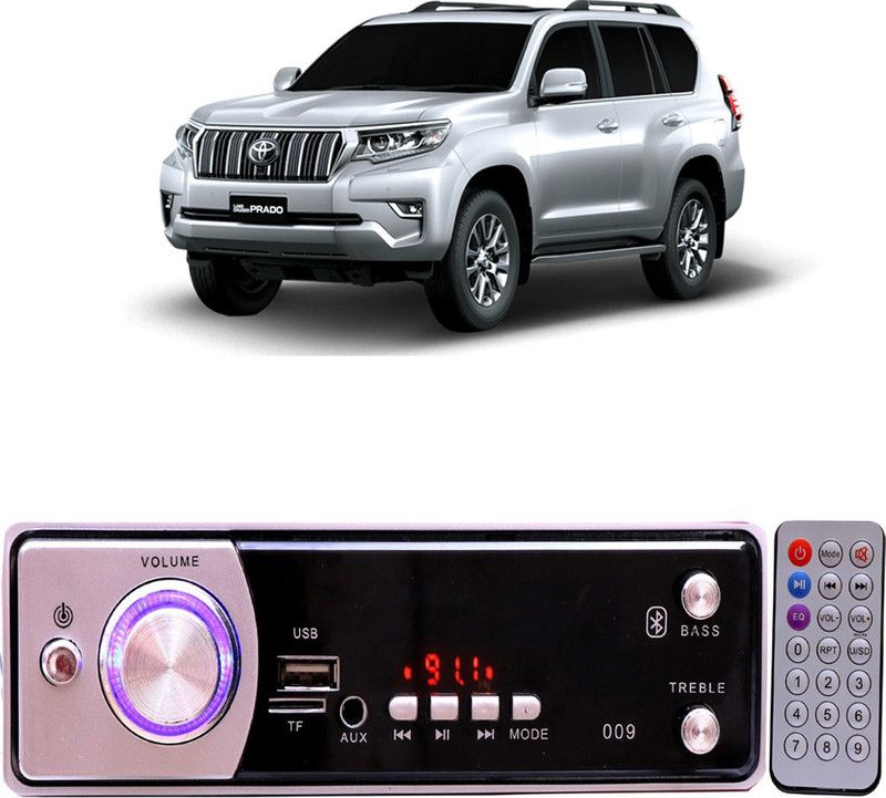 YUNEIK Silver009 BLUETOOTH/USB/SD/AUX/FM/MP3 Car Stereo ( Single Din) Y-588 Car Stereo  (Single Din)