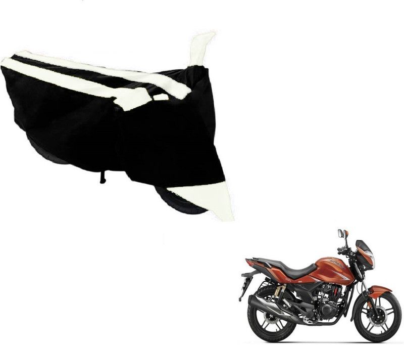 AUTYLE Two Wheeler Cover for Hero  (CBZ Extreme, Black, White)