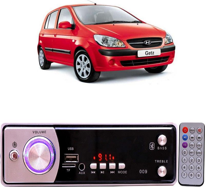 JBRIDERZ Silver009 BLUETOOTH/USB/SD/AUX/FM/MP3 Car Stereo ( Single Din) B-182 Car Stereo  (Single Din)