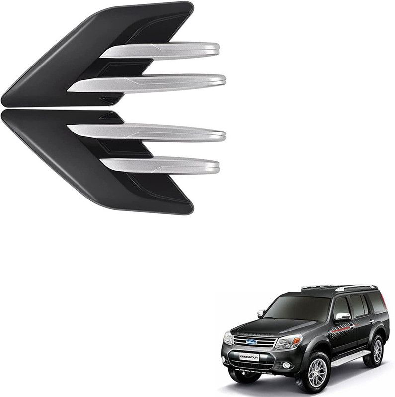 SEMAPHORE Car Decorative Side Vents Air Flow Compatible With Ford Endeavour Car Air Vent Trim  (Pack of 2)
