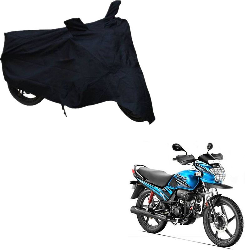 Mobidezire Two Wheeler Cover for Hero  (Passion Pro TR, Black)
