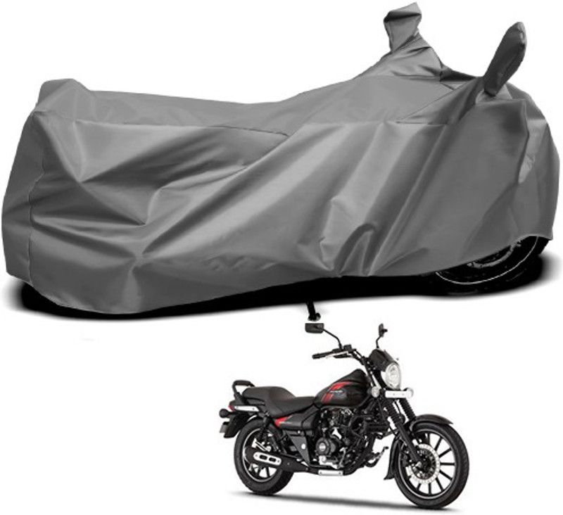 THE REAL ARV Waterproof Two Wheeler Cover for Bajaj  (Avenger 220 Street, Grey)