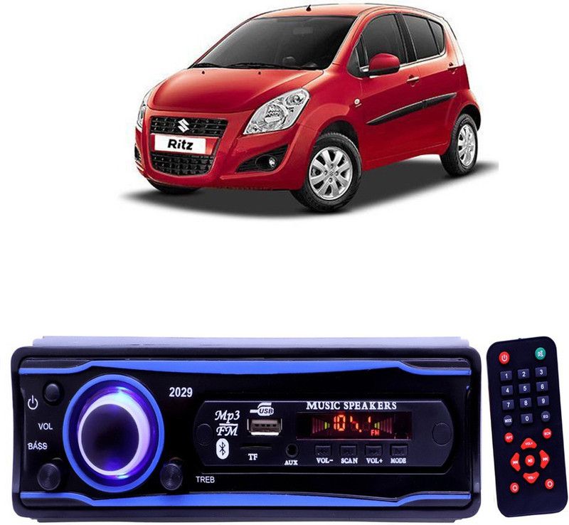Dvis Blue 2029 USB/AUX/SD/BLUETOOTH/FM/MP3 BOOM MASTER STANDARD D-747 Car Stereo  (Single Din)
