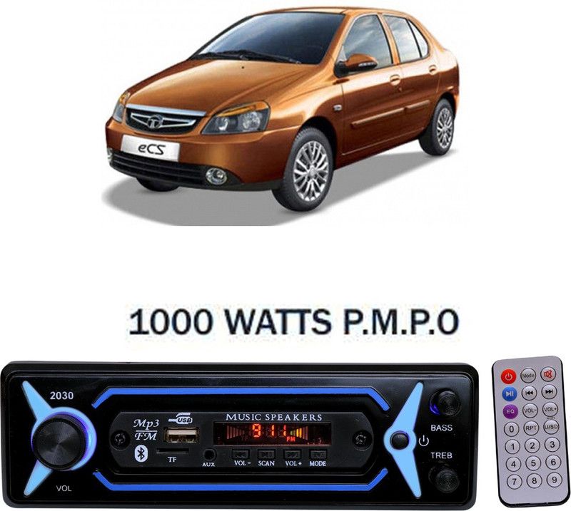 Dvis P-2030 Blue BLUETOOTH/USB/SD/AUX/FM/MP3 Car Stereo ( Single Din) D-363 Car Stereo  (Single Din)