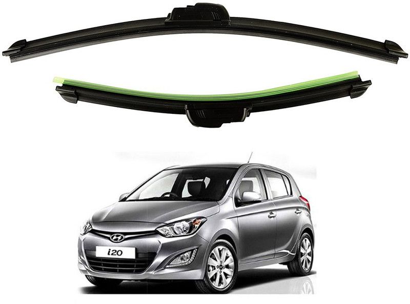 Auto Kite Windshield Wiper For Hyundai i20  (60.96 cm, Pack of: 2)