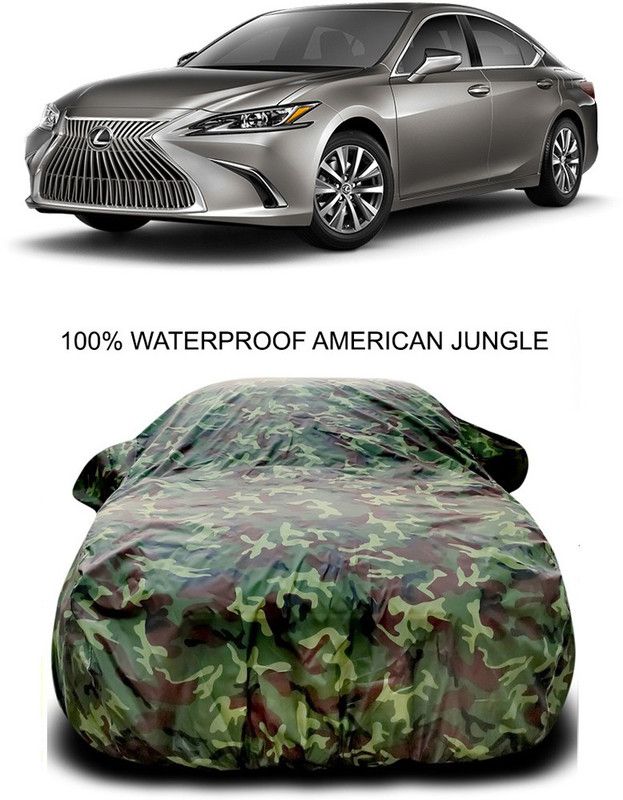 Furious3D Car Cover For Lexus ES (With Mirror Pockets)  (Multicolor)