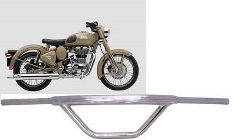victrix O SHAPE HANDLE CHROME V-5 Handle Bar  (Silver)