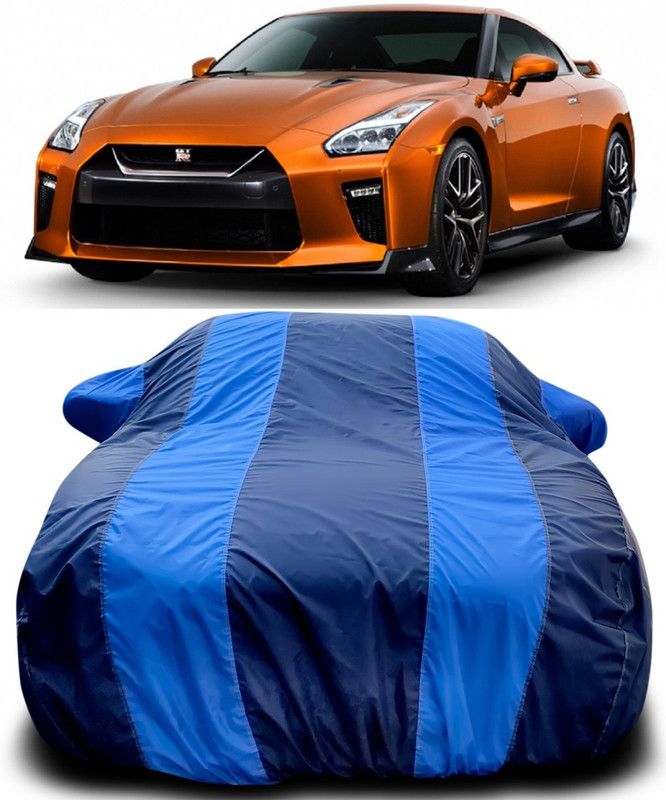 Genipap Car Cover For Nissan GT-R (With Mirror Pockets)  (Blue, Blue)