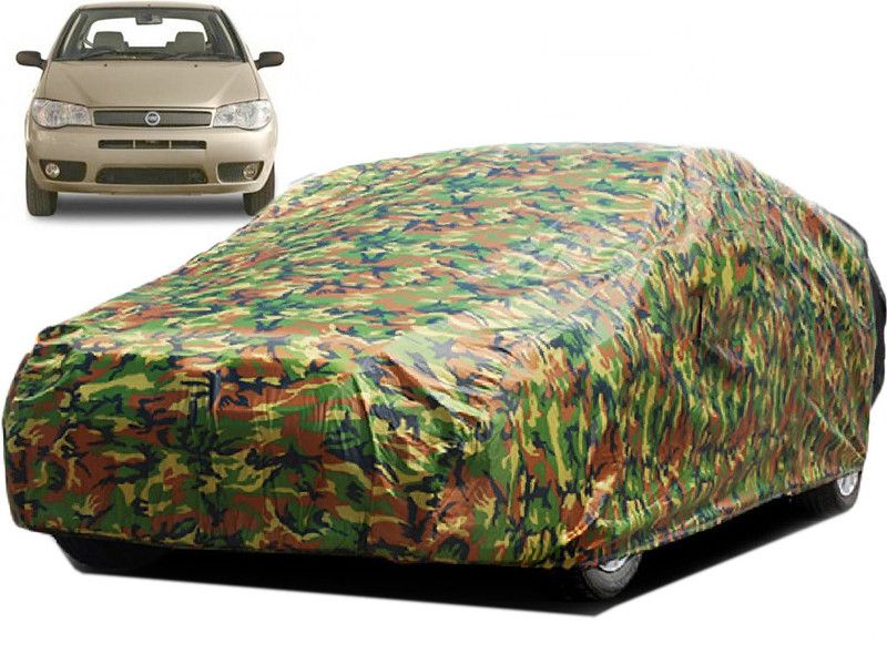 Kuchipudi Car Cover For Fiat Palio Stile (Without Mirror Pockets)  (Multicolor)