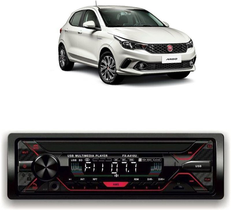 Bluedrum Car Stereo FX- A100U Car Stereo with Bluetooth, USB, SDCard , Aux B-105 Car Stereo  (Single Din)