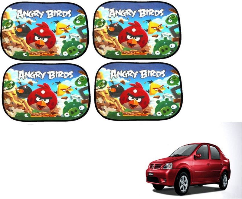 MOCKHE Side Window Sun Shade For Mahindra Logan  (Multicolor)