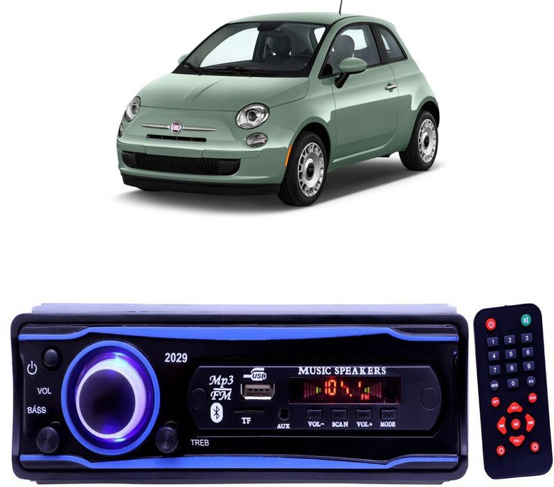 Genipap Blue 2029 USB/AUX/SD/BLUETOOTH/FM/MP3 BOOM MASTER STANDARD- G 102 Car Stereo  (Single Din)