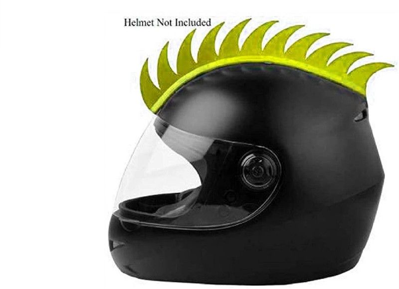 Cm Treder Helmet Mohawk for Bike  (Yellow)