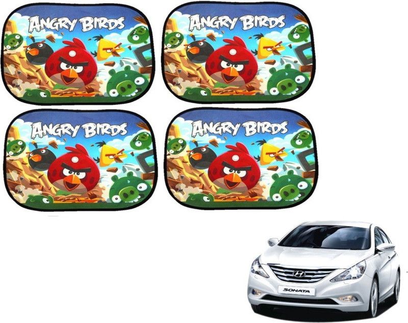 MOCKHE Side Window Sun Shade For Hyundai Sonata  (Multicolor)