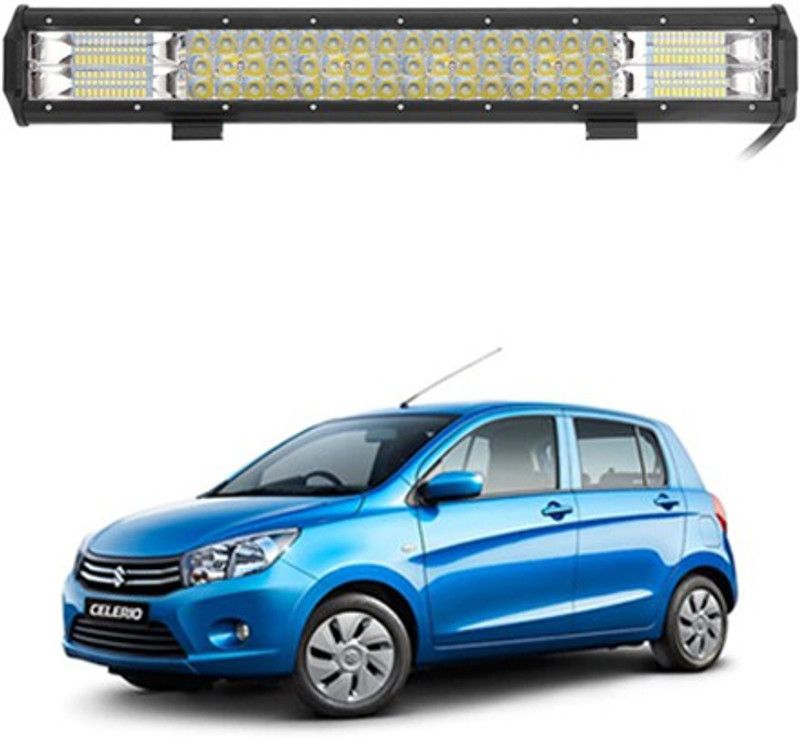 AYW 52LED Waterproof/High Power Bar Light 288W/12V (Car/Truck) For Celerio Fog Lamp Car, Truck, Van LED for Maruti Suzuki (12 V, 288 W)  (Celerio, Pack of 1)
