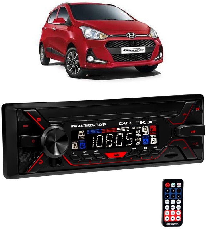 Dvis Car Stereo FX- A100U Car Stereo with Bluetooth, USB, SD Card , Aux D-1155 Car Stereo  (Single Din)