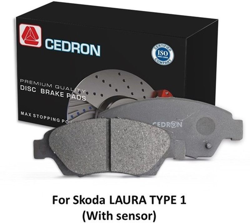Cedron CD-151 Front Brake pads for Laura type 1 (With sensor) Vehicle Disc Pad  (Pack of 4)