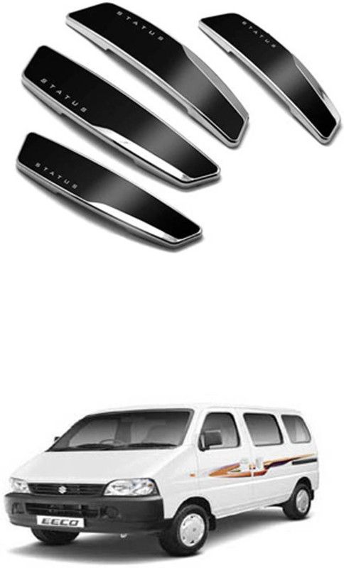 APICAL Plastic Car Door Guard  (Black, Pack of 4, Universal For Car, Eeco)