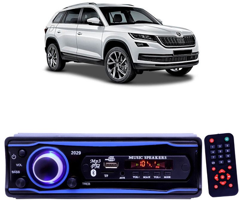 YUNEIK Blue Stereo-999 BLUETOOTH/USB/SD/AUX/FM/MP3 (BLUE & Black)Y-486 Car Stereo  (Single Din)