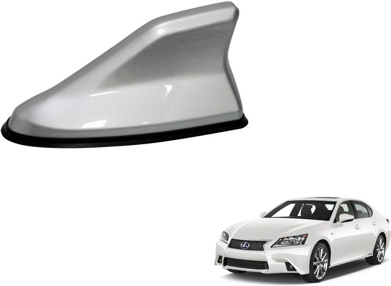 CuboDePlato shark fin Antenna Silver Color CDP203 Satellite Vehicle Antenna