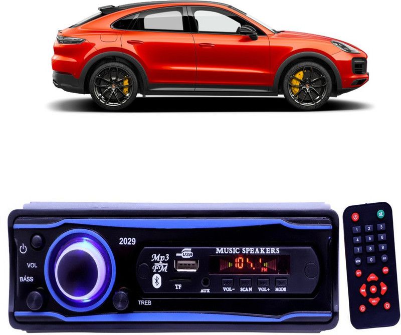 Genipap Blue 2029 USB/AUX/SD/BLUETOOTH/FM/MP3 BOOM MASTER STANDARD- G 463 Car Stereo  (Single Din)