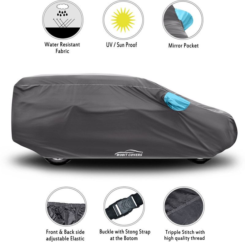 XAFO Car Cover For BMW X2 (With Mirror Pockets)  (Blue)