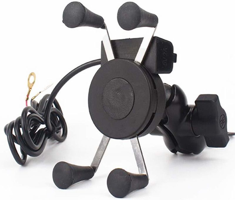 MOCKHE Bicycle Holder With USB Charger 12 A Bike Mobile Charger