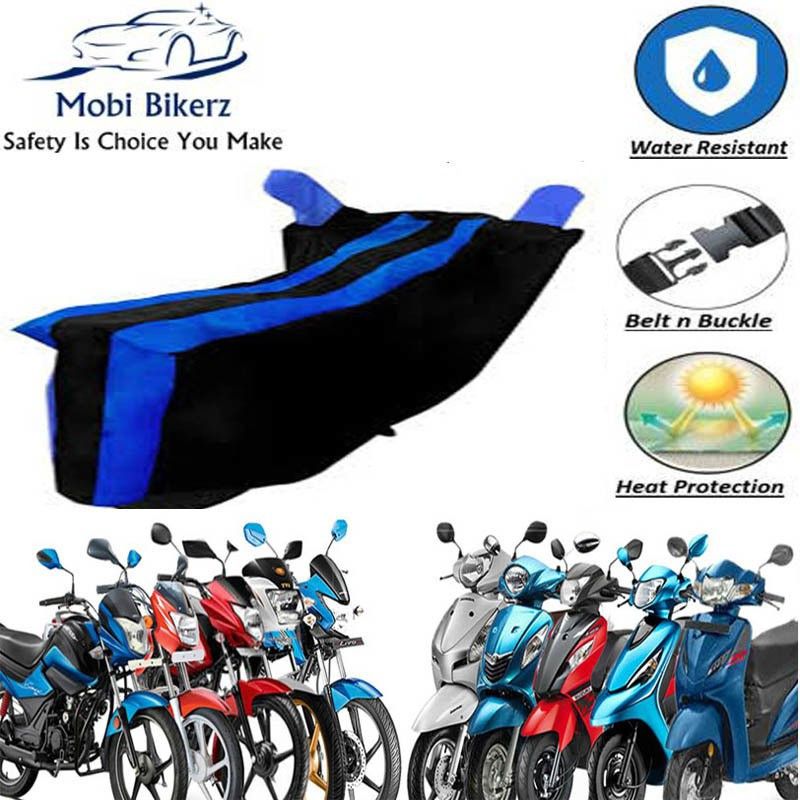 mobibikerz Two Wheeler Cover for Hero  (Splendor Pro Classic, Multicolor)
