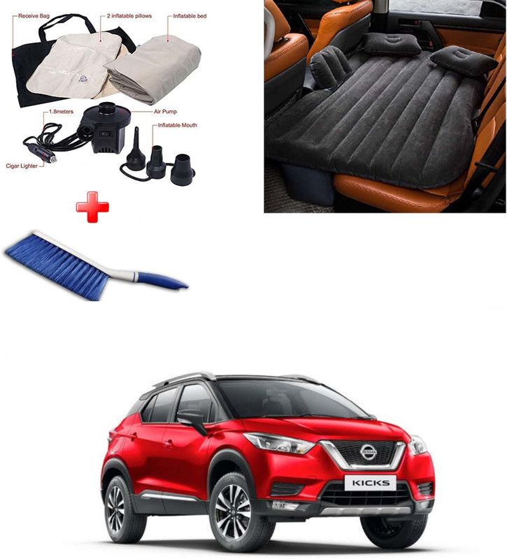 AUTO'SJET ™ Car Inflatable Bed with Cleaning Brush for Kicks XE 1.5 D ™ Car Inflatable Bed with Cleaning Brush for Kicks XE 1.5 D Car Inflatable Bed  (Kicks XE 1.5 D)