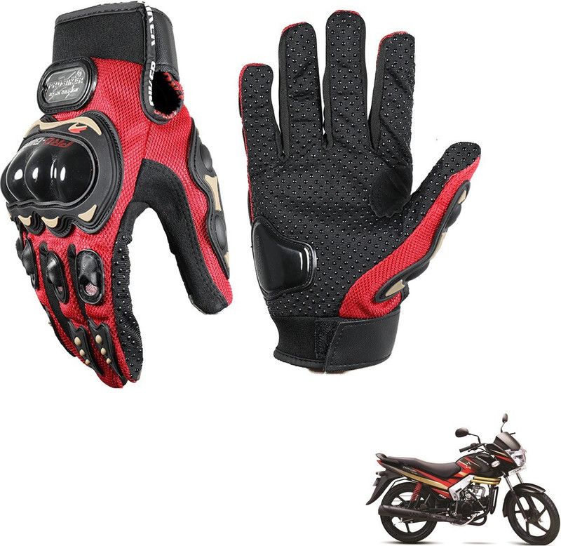 KOZDIKO Sports/Riding Gloves Red For Mahindra Centuro Riding Gloves  (Multicolor)