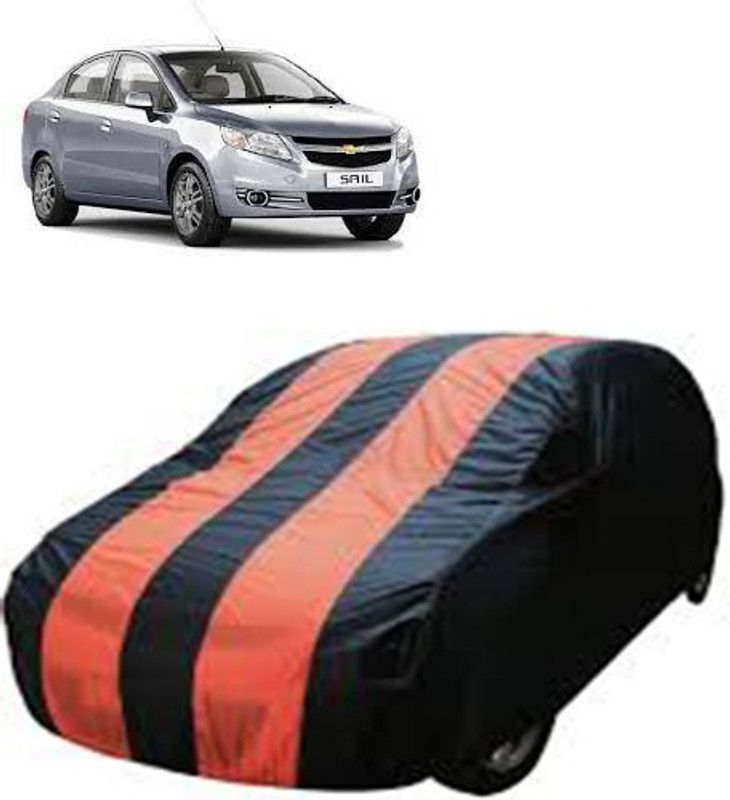 A+ RAIN PROOF Car Cover For Chevrolet Sail (Without Mirror Pockets)  (Multicolor)