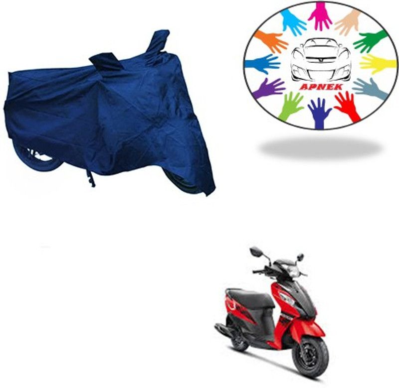 APNEK Waterproof Two Wheeler Cover for Suzuki  (Let's, Blue)