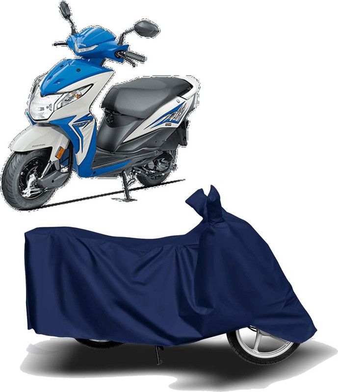 EXOME Two Wheeler Cover for Honda  (Dio, Blue)