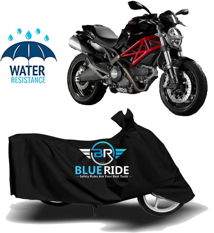 BLUERIDE Two Wheeler Cover for Ducati  (Monster 795, Black)