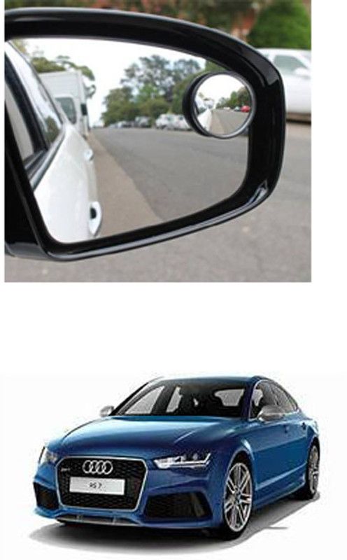 APICAL Manual Blind Spot Mirror For Audi Universal For Car  (Left, Right)