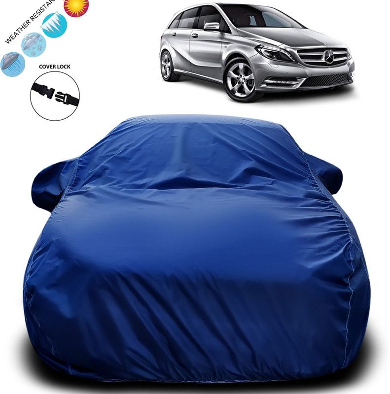 Purpleheart Car Cover For Mercedes Benz B-Class (With Mirror Pockets)  (Blue)